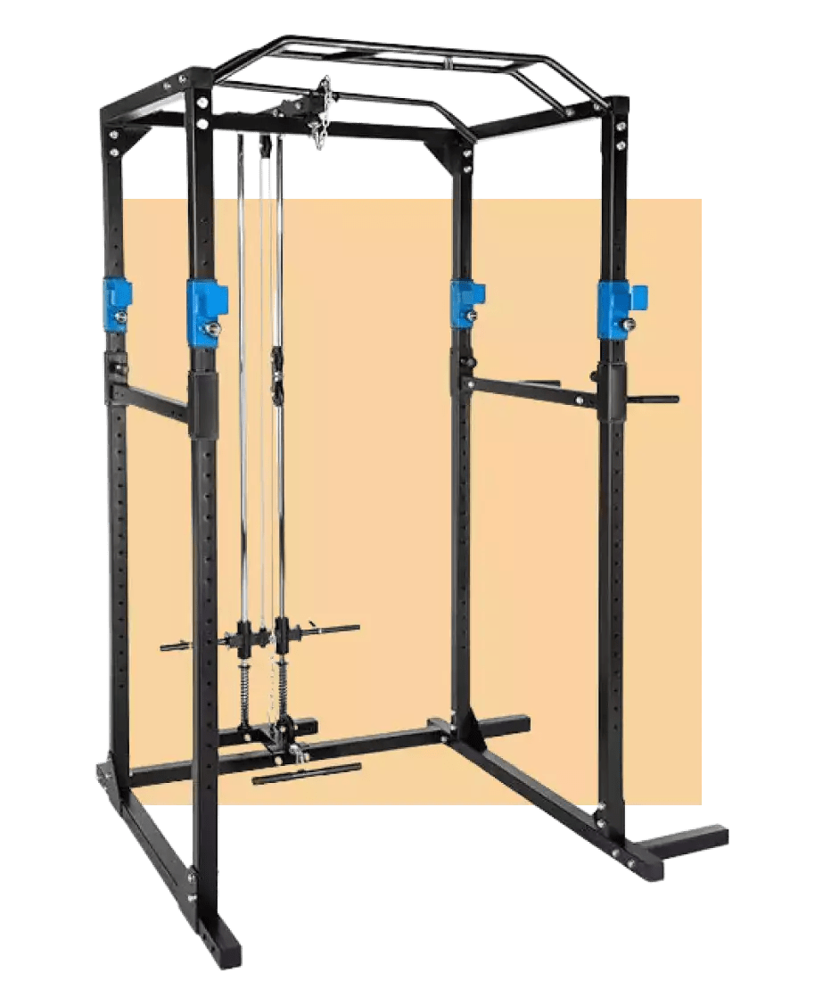 Station de musculation cage multifonction, idéal pour des exercices de corps.