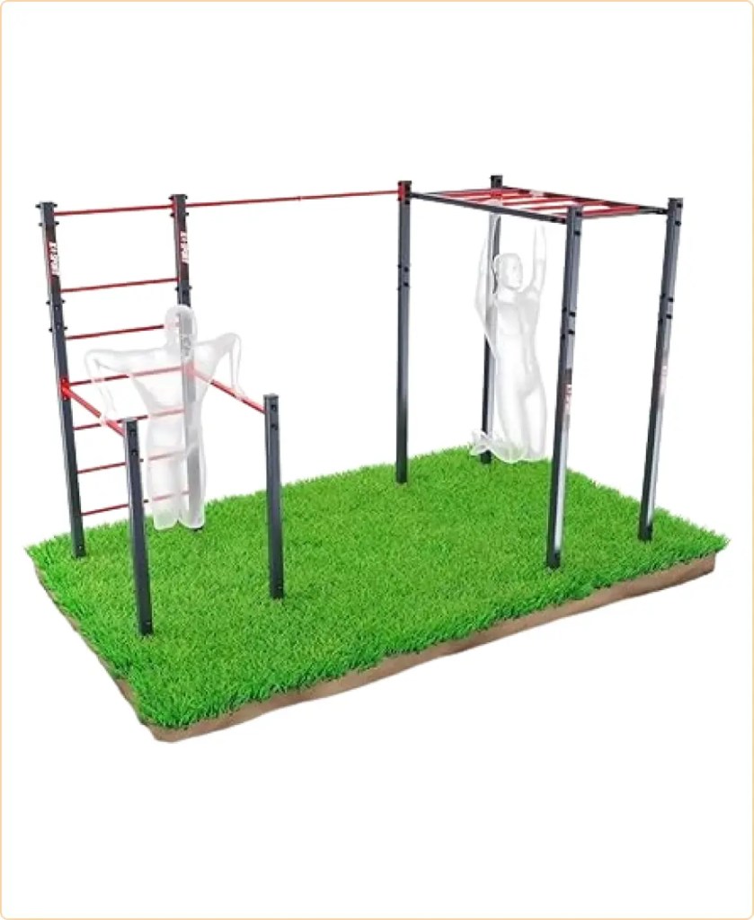 station de musculation extérieur complète exercices disponibles