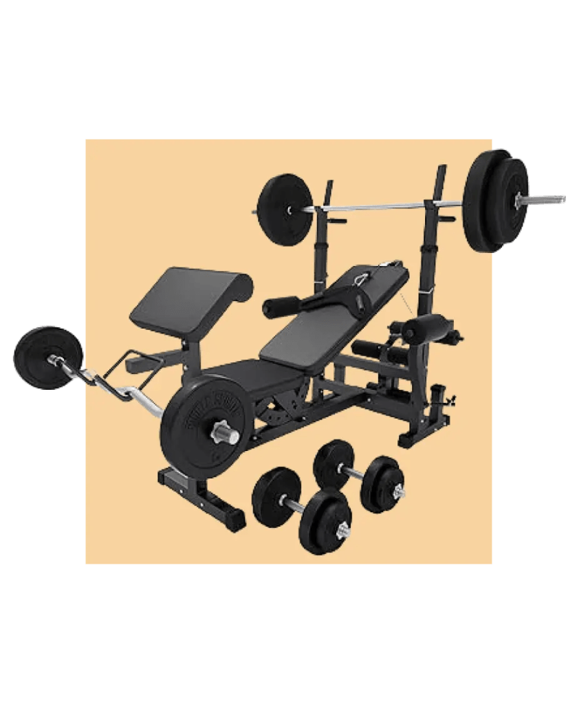 station de musculation halteres