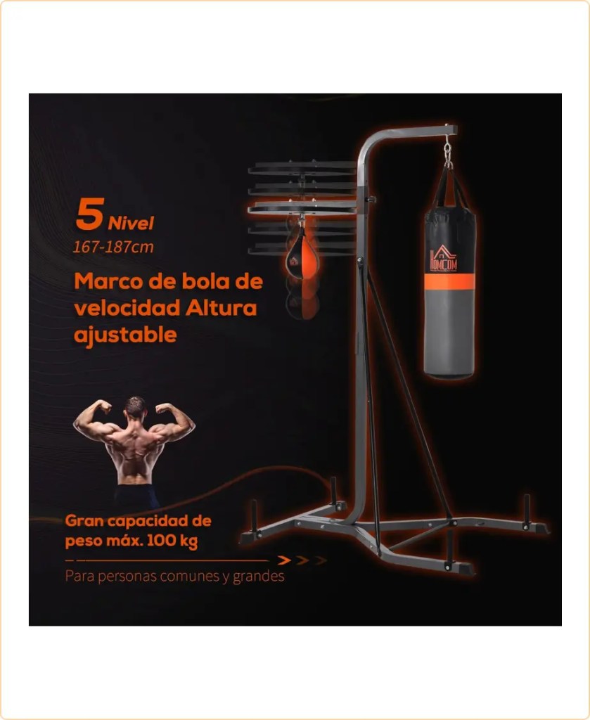 Station de musculation sac de frappe simple exercice