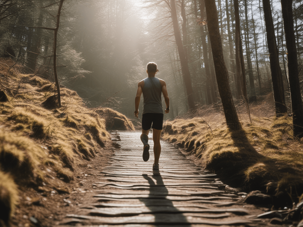 Récupération active après trail